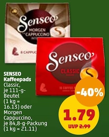 Kaffee von Senseo im aktuellen Penny-Markt Prospekt für €1.79