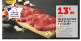 Viande Bovine Faux Filet à Griller en promo chez U Express Limoges à 13,99 €