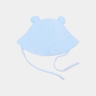 Bob en gaze de coton bleu ciel bébé dans le catalogue La Halle