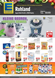 Aktueller EDEKA Prospekt "Wir lieben Lebensmittel!" für Jena Aktueller EDEKA Prospekt für Jena mit Seiten
