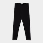 Legging long coton taille élastiquée noir fille - La Halle Legging long coton taille élastiquée noir fille à 3,99 € dans le catalogue La Halle