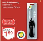 Stabfeuerzeug Angebote von OHO bei GLOBUS Homburg für 1,59 €