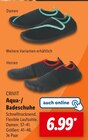 Aqua-/Badeschuhe Angebote von CRIVIT bei Lidl Aalen für 6,99 €