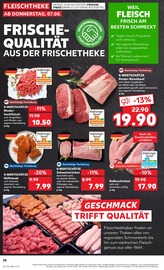 Aktueller Kaufland Prospekt mit Rindfleisch, "KNÜLLER", Seite 33