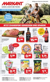 Aktueller Markant Nordwest Prospekt mit Whiskey, "DER MARKT FÜR GUTES ESSEN UND TRINKEN", Seite 1