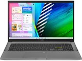 MediaMarkt Saturn Neubrandenburg - Vivobook S15 OLED S533EA-L12394W, Notebook mit 15,6 Zoll Display, Intel® Core™ i7 Prozessor, 8 GB RAM, 512 SSD, Intel Iris Xe Graphics, Schwarz Angebot im Prospekt Vivobook S15 OLED S533EA-L12394W, Notebook mit 15,6 Zoll Display, Intel® Core™ i7 Prozessor, 8 GB RAM, 512 SSD, Intel Iris Xe Graphics, Schwarz bei MediaMarkt Saturn im Neubrandenburg Prospekt für 699,00 €
