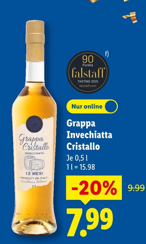 Grappa Invecchiatta Cristallo