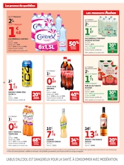 Promos Coca-Cola dans le catalogue "LA RENTRÉE À PRIX K.O." de Auchan Supermarché Coca-Cola en promo dans le catalogue Auchan Supermarché à la page 18