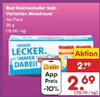 Salz-Varianten Ministreuers im Angebot bei Netto Marken-Discount in Esslingen Salz-Varianten Ministreuers Angebote von Bad Reichenhaller bei Netto Marken-Discount Esslingen für 2,42 €