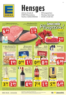 Coca Cola im EDEKA Prospekt "Aktuelle Angebote" mit 30 Seiten (Hückelhoven)
