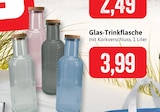 Glas-Trinkflasche im Angebot bei Kaufhaus Stolz in Kiel Glas-Trinkflasche Angebote bei Kaufhaus Stolz Kiel für 3,99 €