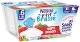 P'tit Brassé - NESTLÉ dans le catalogue Colruyt