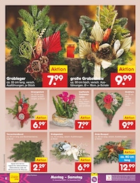 Blumen Angebot im aktuellen Netto Marken-Discount Prospekt auf Seite 6