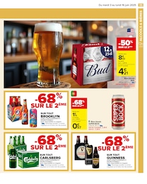 Offre Bud dans le catalogue Carrefour du moment à la page 57