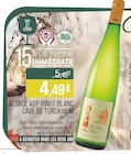 Promo Alsace AOP Pinot Blanc à 4,49 € dans le catalogue Supermarchés Match à Schwindratzheim