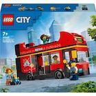 LEGO® City 60407 Le bus rouge à deux étages en promo chez Fnac Poitiers à 25,99 €