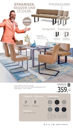 Polstermöbel Fischer Sitzbank im Prospekt Polstermöbel Fischer Sitzbank im Prospekt