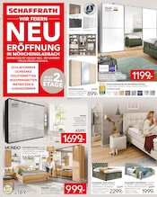 Aktueller Schaffrath Prospekt mit Bett, "NEUERÖFFNUNG IN MÖNCHENGLADBACH", Seite 6