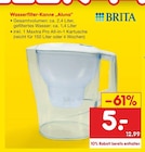 Wasserfilter-Kanne Aluna Angebote von BRITA bei Netto Marken-Discount Duisburg für 5,00 €