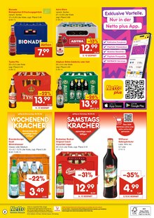 Lebensmittel im Netto Marken-Discount Prospekt "DER ORT, AN DEM DU IMMER AUSGEZEICHNETE PREISE FINDEST." mit 2 Seiten (Berlin)