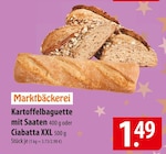 Kartoffelbaguette mit Saaten oder Ciabatta XXL Angebote bei famila Nordost Celle für 1,49 €