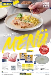 Aktueller METRO Prospekt mit Steak, "Monatsmenü März", Seite 1