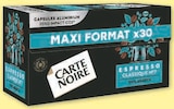 Café Capsules - Carte Noire dans le catalogue U Express