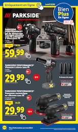 Offre Ponceuse dans le catalogue Lidl du moment à la page 52