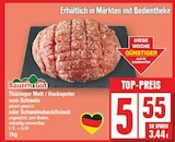 Thüringer Mett / Hackepeter vom Schwein bei EDEKA im Stahnsdorf Prospekt für 5,55 €