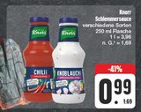 Schlemmersauce Chili Angebote von Knorr bei E center Würzburg für 0,99 €