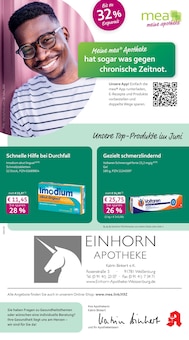 Aktueller mea - meine apotheke Prospekt "Unsere Juni-Angebote" Aktueller mea - meine apotheke Prospekt