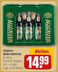 Büble Edelbräu im Angebot bei REWE in Brühl Büble Edelbräu Angebote von Allgäuer bei REWE Brühl für 14,99 €