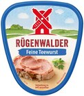 Teewurst oder Leberwurst von Rügenwalder für 1,59 € bei REWE im Angebot Teewurst oder Leberwurst von Rügenwalder im aktuellen REWE Prospekt