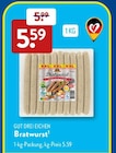 ALDI SÜD Theisseil - Bratwurst Angebot im Prospekt Bratwurst bei ALDI SÜD im Theisseil Prospekt für 5,59 €