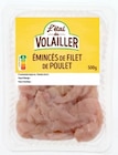 Émincés de filet de poulet - L'étal Volailler en promo chez Lidl Rouen à 4,78 €