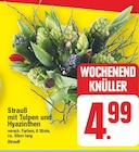 Strauß mit Tulpen und Hyazinthen im aktuellen E center Prospekt