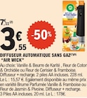 Diffuseur automatique sans gaz - AIR WICK - E.Leclerc à Villemomble Diffuseur automatique sans gaz - AIR WICK en promo chez E.Leclerc Villemomble à 3,55 €