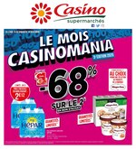 Catalogue Casino Supermarchés à Cagnes-sur-Mer, avec 8 pages Prospectus Casino Supermarchés à Cagnes-sur-Mer, "Le mois Casinomania", 8 pages, 16/11/2020 - 29/11/2020