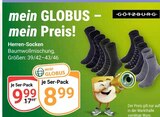 Herren-Socken im Angebot bei GLOBUS in Gotha Herren-Socken Angebote von GÖTZBURG bei GLOBUS Gotha