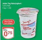 Aktuelles Naturjoghurt Angebot bei GLOBUS in Siegen (Universitätsstadt) ab 0,75 €