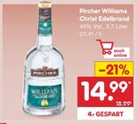 Williams Christ Edelbrand Angebote von Pircher bei Netto Marken-Discount Regensburg für 14,99 €