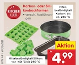 Karbon- oder Silikonbackformen Angebote von Kitchen Club bei Netto Marken-Discount Offenbach für 4,99 €