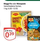Fix im Angebot bei GLOBUS in Völklingen Fix Angebote von Maggi bei GLOBUS Völklingen für 0,39 €