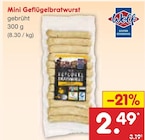 Mini Geflügelbratwurst im Netto Marken-Discount Prospekt Mini Geflügelbratwurst von Wolf im aktuellen Netto Marken-Discount Prospekt für 2,49 €