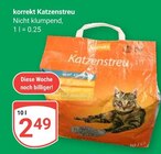 korrekt Katzenstreu Angebote bei GLOBUS Kaiserslautern für 2,49 €
