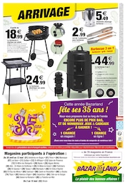 Barbecue Charbon Angebote im Prospekt "Nos prix bas font les beaux jours !" von Bazarland auf Seite 12