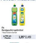 Handgeschirrspülmittel von Fit im aktuellen Metro Prospekt für 1,49 €