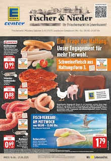 Aktueller EDEKA Prospekt "Aktuelle Angebote" für Leverkusen Aktueller EDEKA Prospekt für Leverkusen mit Seiten