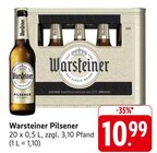 Warsteiner Pilsener im Angebot bei EDEKA in Aschaffenburg Warsteiner Pilsener Angebote von Warsteiner bei EDEKA Aschaffenburg für 10,99 €