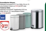 Aktuelle Mülleimer Angebote bei GLOBUS in Siegen (Universitätsstadt) Aktuelles Kosmetikeimer Monaco Angebot bei GLOBUS in Siegen (Universitätsstadt) ab 9,99 €